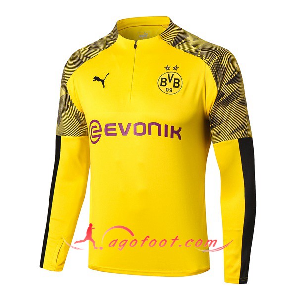 Nouveau Training Sweatshirt Dortmund BVB Jaune 19/20