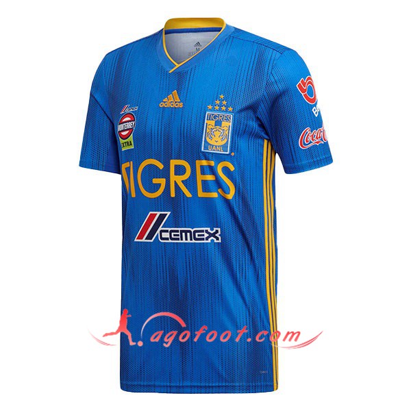Maillot Foot Tigres UANL Exterieur Personnalisé Floqué 19/20
