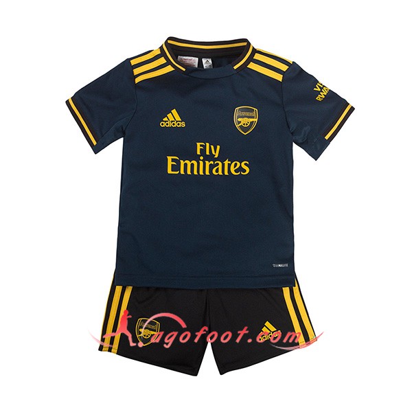 Maillot Foot Arsenal Enfants Third Personnalisé Floqué 19/20