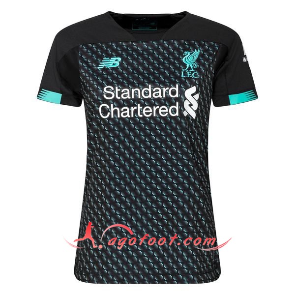 Maillot Foot FC Liverpool Femme Third Personnalisé Floqué 2019 2020
