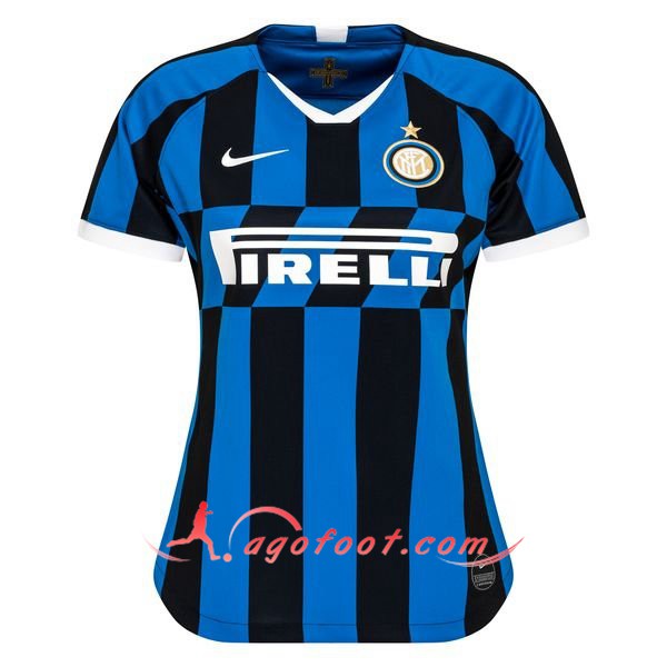 Maillot Foot Inter Milan Femme Domicile Personnalisé Floqué 2019 2020