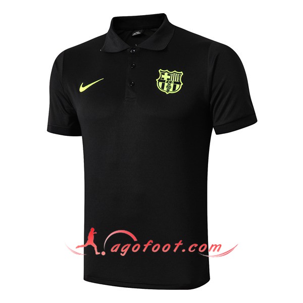 Polo Foot FC Barcelone Noir 19/20