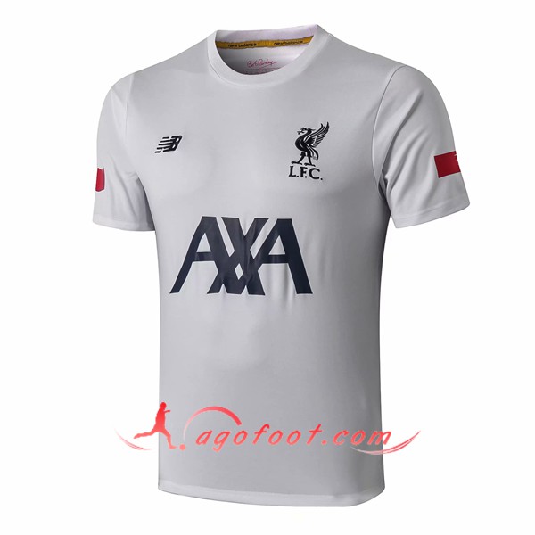 Training T-Shirts FC Liverpool AXA Blanc 19/20
