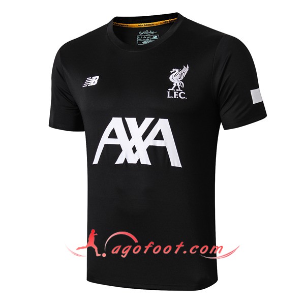 Training T-Shirts FC Liverpool AXA Noir 19/20