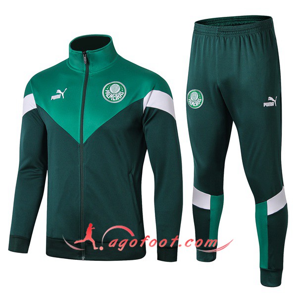 Ensemble Survetement Foot - Veste Palmeiras Vert 19/20