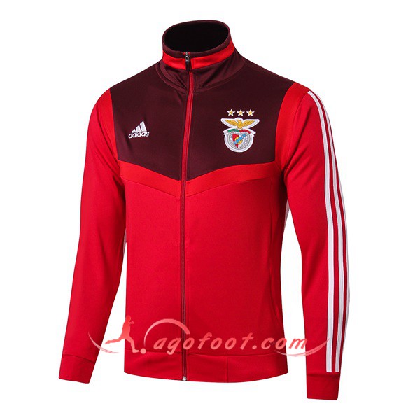 Nouveau Veste Foot S.L Benfica Rouge 19/20