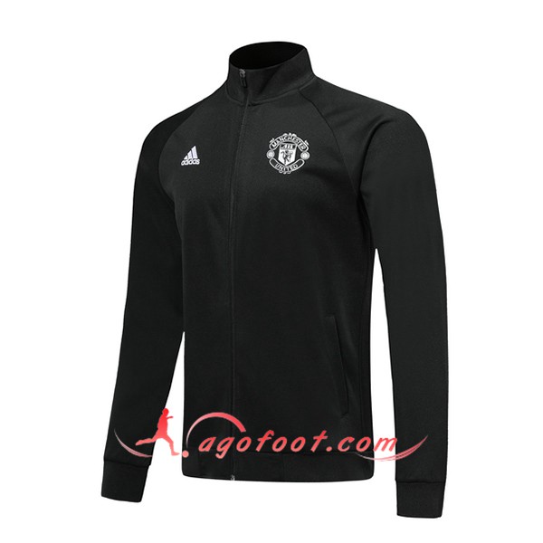Nouveau Veste Foot Manchester United Noir 19/20