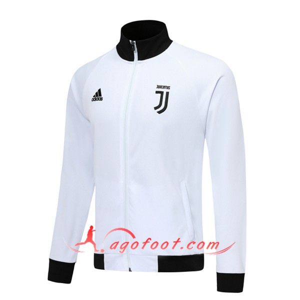 Nouveau Veste Foot Juventus Blanc 19/20