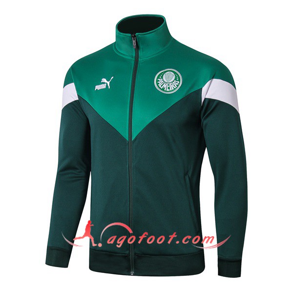 Nouveau Veste Foot Palmeiras Vert 19/20