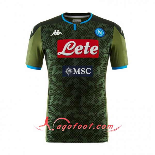 Maillot Foot SSC Naples Exterieur Personnalisé Floqué 19/20