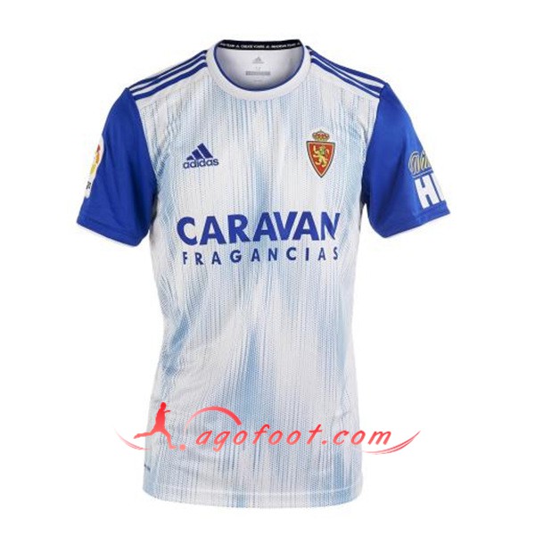 Maillot Foot Real Zaragoza Domicile Personnalisé Floqué 19/20