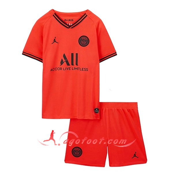 Ensemble Maillots Foot PSG Enfants Exterieur Personnalisé 19/20