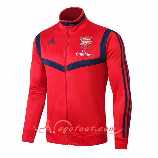 Nouveau Veste Foot Arsenal Rouge 19/20