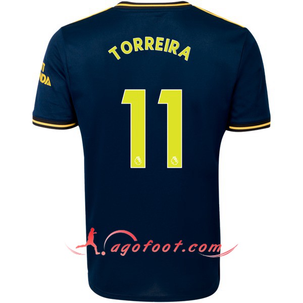 Maillot Foot Arsenal (TORREIRA 11) Third Floqué 19/20
