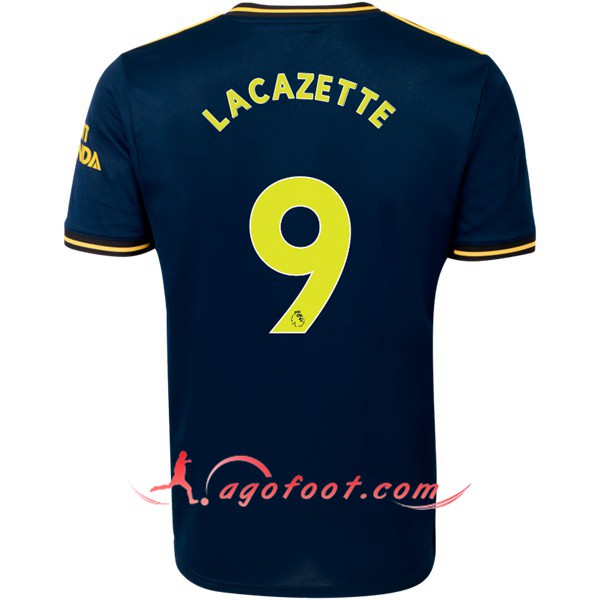 Maillot Foot Arsenal (LACAZETTE 9) Third Floqué 19/20