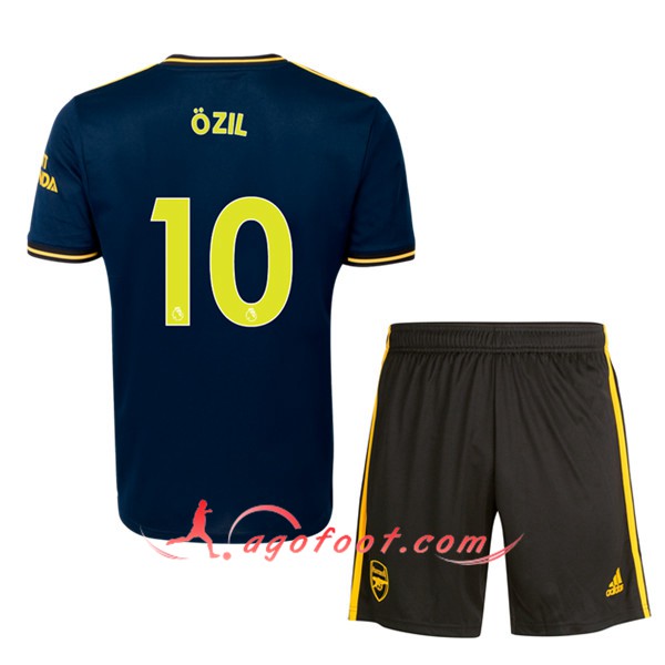Maillot Foot Arsenal (OZIL 10) Enfant Third Floqué 19/20