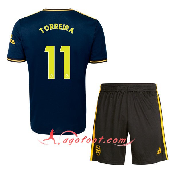 Maillot Foot Arsenal (TORREIRA 11) Enfant Third Floqué 19/20