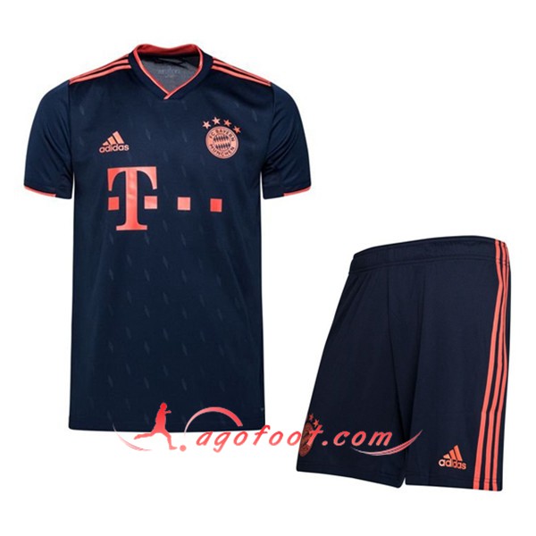 Maillot Foot Bayern Munich Enfant Third Floqué 19/20