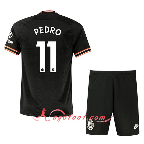 Maillot Foot FC Chelsea (Pedro 11) Enfant Third Floqué 19/20
