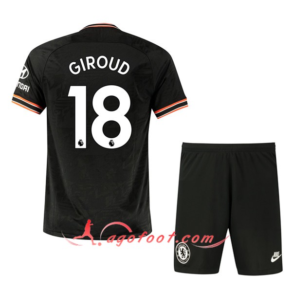 Maillot Foot FC Chelsea (Giroud 18) Enfant Third Floqué 19/20