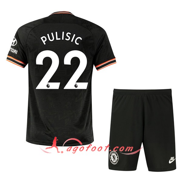 Maillot Foot FC Chelsea (Willian 22) Enfant Third Floqué 19/20