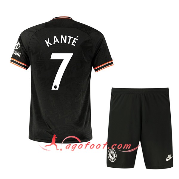 Maillot Foot FC Chelsea (KANTE 7) Enfant Third Floqué 19/20