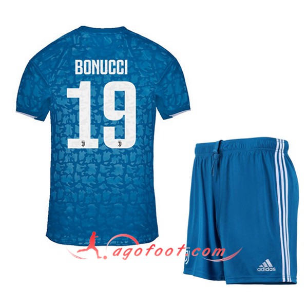 Maillot Foot Juventus (BONUCCI 19) Enfant Third Floqué 19/20