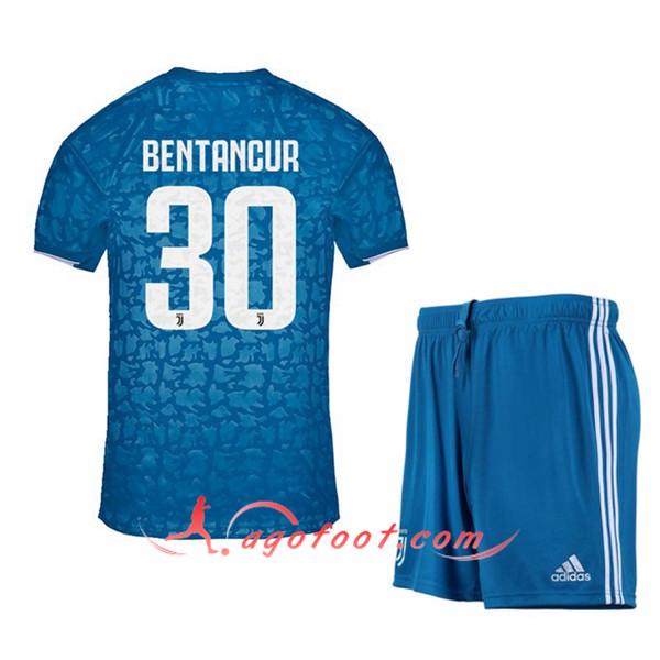 Maillot Foot Juventus (BENTANCUR 30) Enfant Third Floqué 19/20