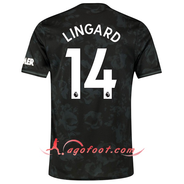 Maillot Foot Manchester United (Lingard 14) Third Floqué 19/20