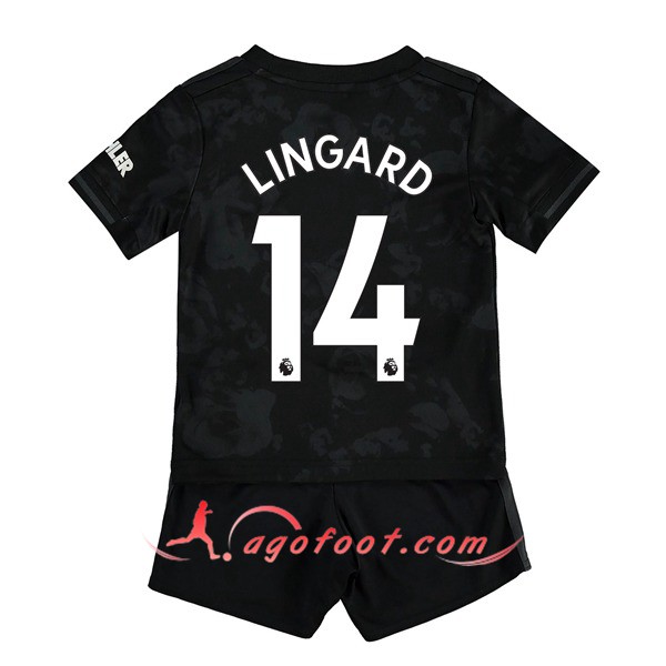 Maillot Foot Manchester United (Lingard 14) Enfant Third Floqué 19/20