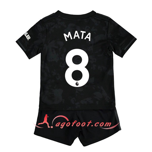 Maillot Foot Manchester United (MATA 8) Enfant Third Floqué 19/20