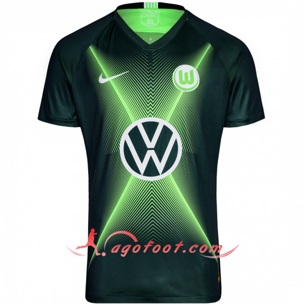 Maillot Foot Vfl Wolfsburg Domicile Floqué 19/20