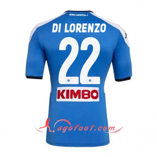 Maillot Foot SSC Naples (PLAYER 22) Domicile Floqué 19/20