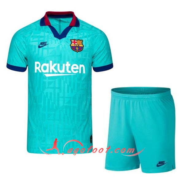 Ensemble Maillots Foot FC Barcelone Enfants Third Personnalisé 19/20