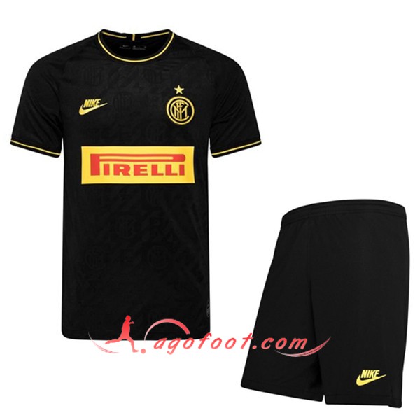 Ensemble Maillots Foot Inter Milan Enfants Third Personnalisé 19/20