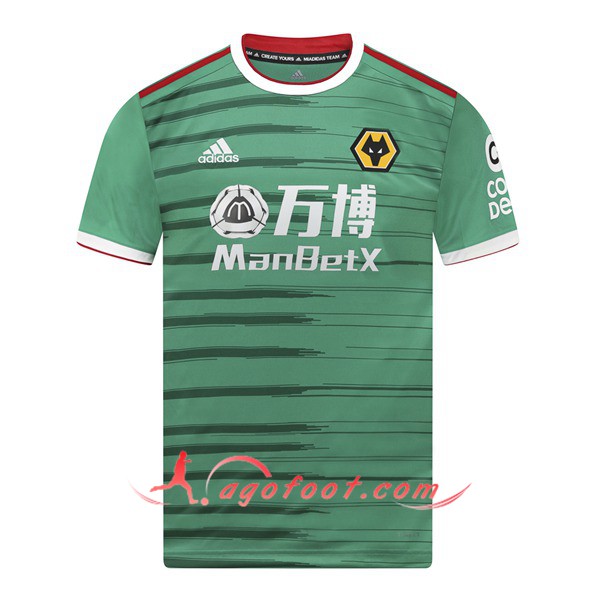 Maillot Foot Wolves Third Personnalisé Floqué 19/20