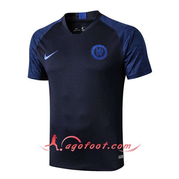Training T-Shirts FC Chelsea Bleu Fonce 19/20
