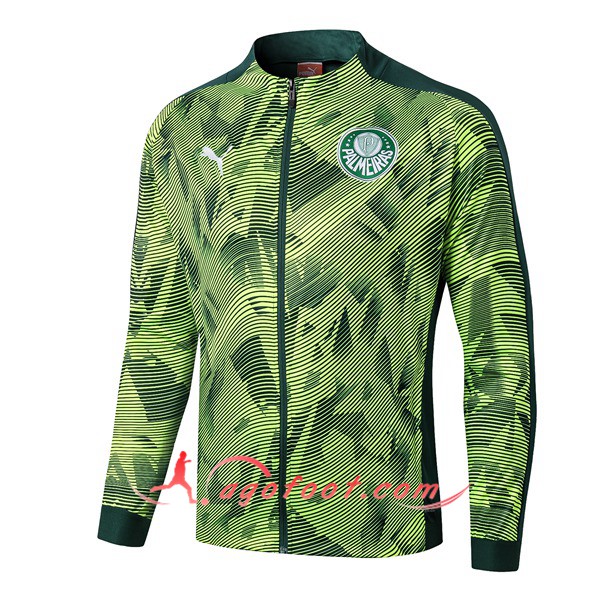 Nouveau Veste Foot Palmeiras Vert 19/20