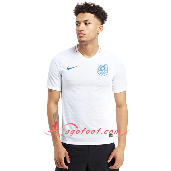 Maillot Foot Angleterre Domicile Blanc Personnalisé Floqué 2018 2019