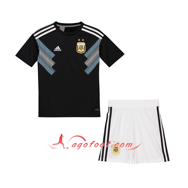 Ensemble Maillots Foot Argentine Enfant Exterieur Personnalisé Floqué 2018 2019
