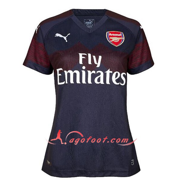 Maillots Foot Arsenal Femme Exterieur Personnalisé Floqué 2018 2019