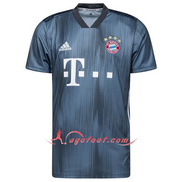 Maillots De Foot Bayern Munich Third Personnalisé Floqué 2018 2019
