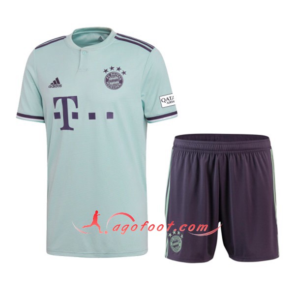 Ensemble Maillots Foot Bayern Munich Enfant Exterieur Personnalisé Floqué 2018 2019