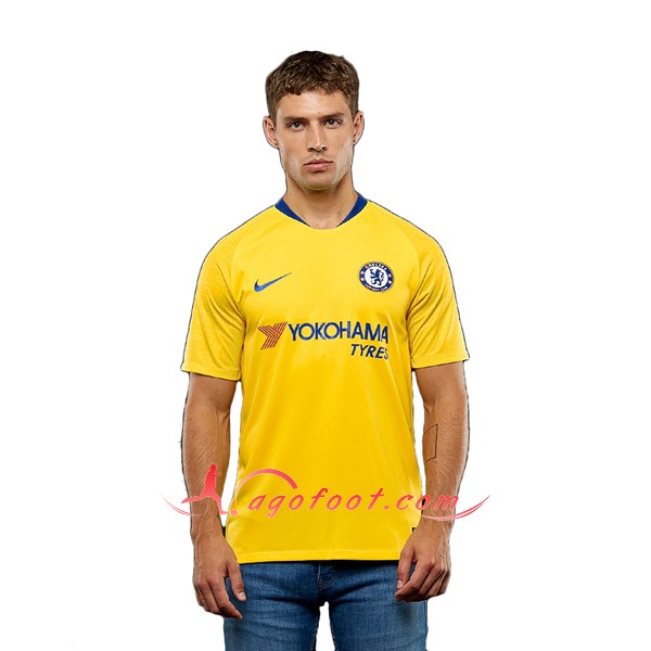 Maillots Foot FC Chelsea Exterieur Personnalisé Floqué 2018 2019