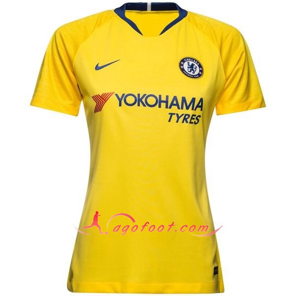 Maillots Foot FC Chelsea Femme Exterieur Floqué 2018 2019