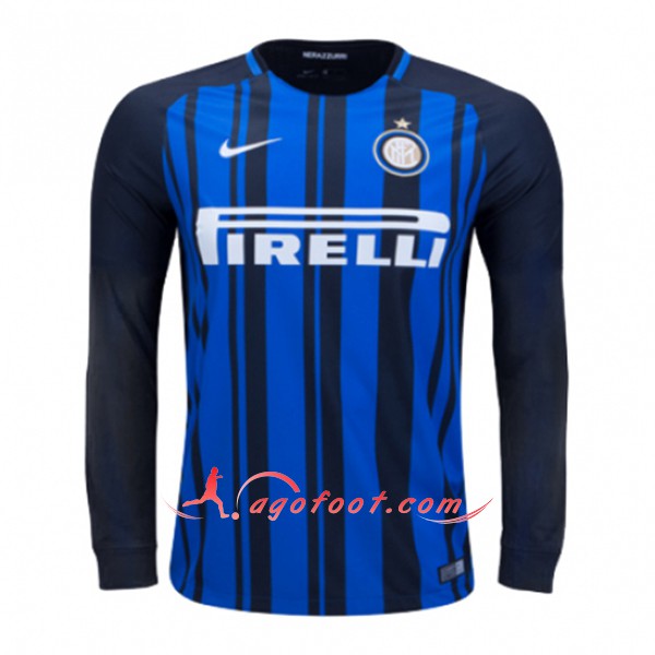 Maillots De Foot Inter Milan Third Manche Longue Personnalisé Floqué 2018 2019