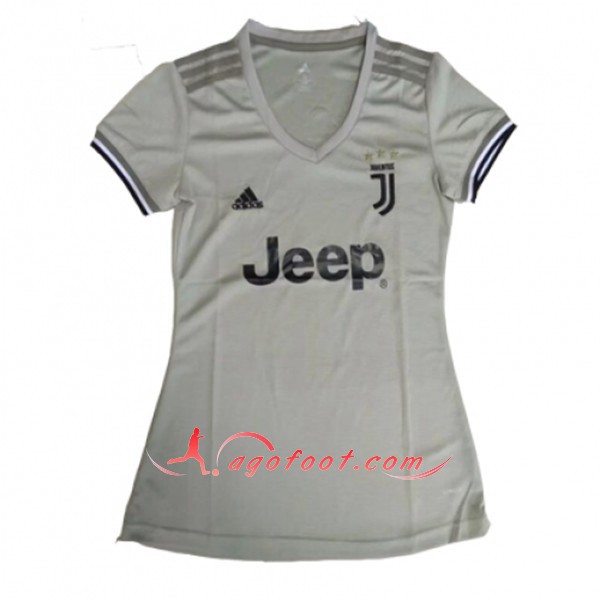 Maillots Foot Juventus Femme Exterieur Personnalisé Floqué 2018 2019