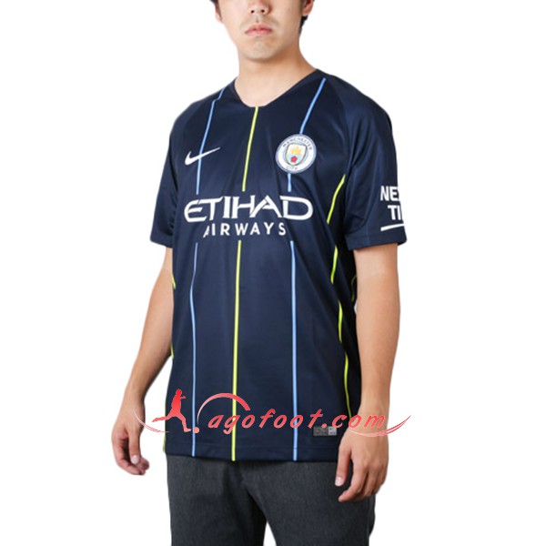 Maillots Foot Manchester City Exterieur Personnalisé Floqué 2018 2019