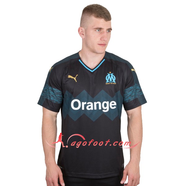 Maillots Foot Marseille OM Exterieur Personnalisé Floqué 2018 2019
