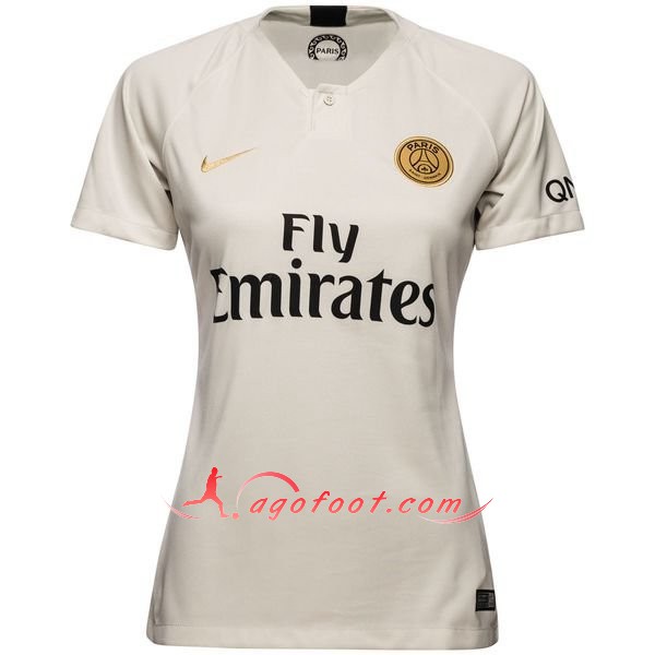 Maillots Foot PSG Femme Exterieur Femme Personnalisé Floqué 2018 2019